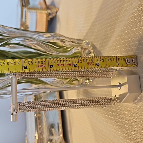 Crystal Rhinestone Earrings - Picture 9 of 11